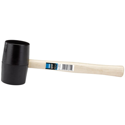 Draper Rubber Mallet With Hardwood Shaft (800G - 32oz) (78615) | DIY At B&Q