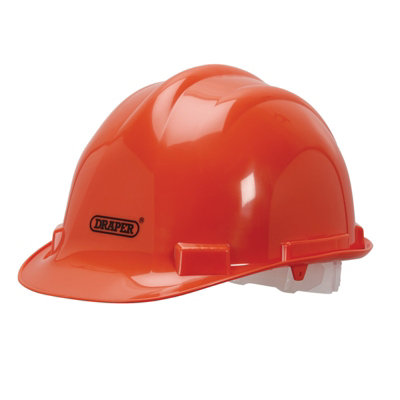 White Safety Adjustable Hard Hat Protection Building Work Site