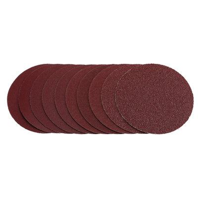 Disques De Ponçage Draper 125mm Auto-agrippants – Grains 40/80/120/240, Lot De 10