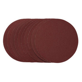 Draper  Sanding Discs, 150mm, PSA, 120 Grit, (Pack of 10) 63014