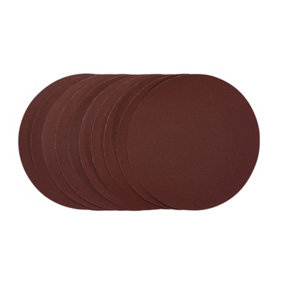 Draper  Sanding Discs, 150mm, PSA, 240 Grit, (Pack of 10) 63015