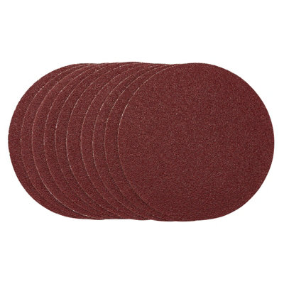 Draper  Sanding Discs, 150mm, PSA, 40 Grit, (Pack of 10) 62991