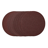 Draper  Sanding Discs, 150mm, PSA, Assorted Grit, (Pack of 10) 63016
