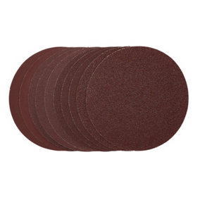 Draper  Sanding Discs, 150mm, PSA, Assorted Grit, (Pack of 10) 63016