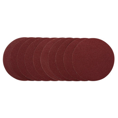 Draper  Sanding Discs, 200mm, 40 Grit (Pack of 10) 10229