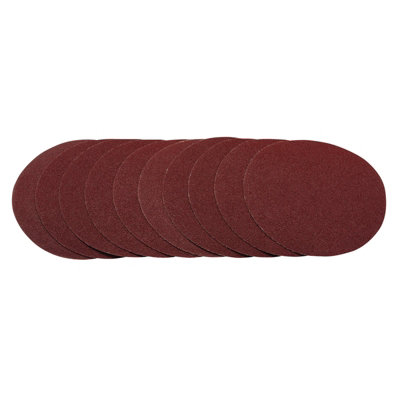 Draper  Sanding Discs, 200mm, 40 Grit (Pack of 10) 10229