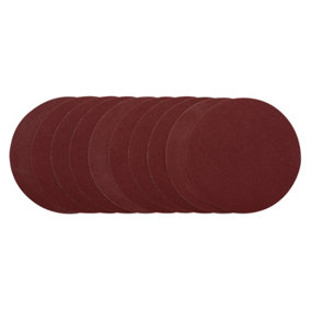 Draper  Sanding Discs, 200mm, 80 Grit (Pack of 10) 10232