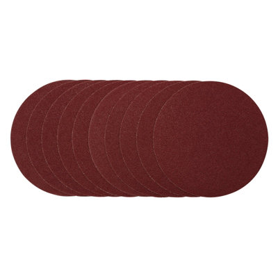 Draper  Sanding Discs, 230mm, 40 Grit (Pack of 10) 10365