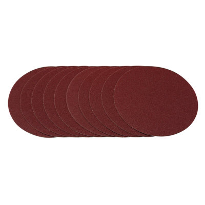 Draper  Sanding Discs, 230mm, 40 Grit (Pack of 10) 10365