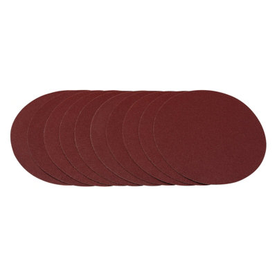 Draper  Sanding Discs, 230mm, 80 Grit (Pack of 10) 10370