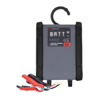 Draper Schumacher SPX459 Rugged 12V Battery Charger and Maintainer, 6A 13100