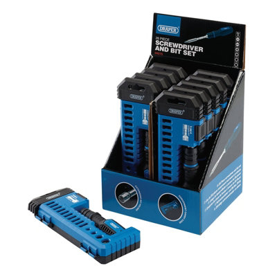 Draper  Screwdriver and Bit Set with Extending Bit Holder (26 Piece) 04275