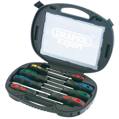 Draper Screwdriver Set in Case (8 Piece) 40002