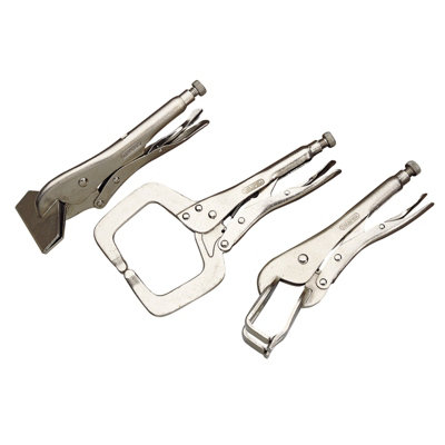 Draper Self Grip Clamp Kit (3 Piece) 33836