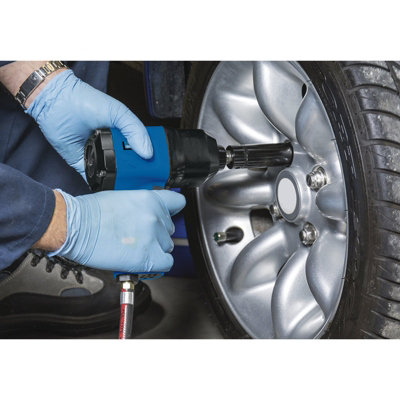 Draper SFAI12 Storm Force Air Impact Wrench + Composite Body 1/2in Square Drive - 4