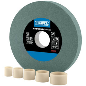 Draper  Silicon Carbide Bench Grinding Wheel, 150 x 20mm, 120 Grit 99568