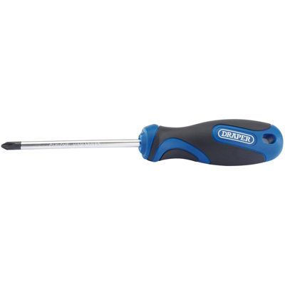 Draper Soft Grip Cross Slot Screwdriver, No.2 x 100mm 48932