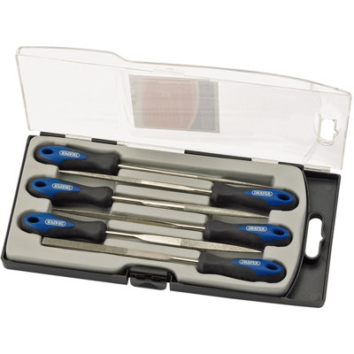 Draper Soft Grip Diamond Needle File Set, 150mm (6 Piece) 47817