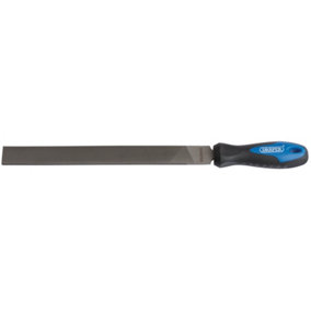 Draper Soft Grip Engineer's Hand File and Handle, 250mm 00007