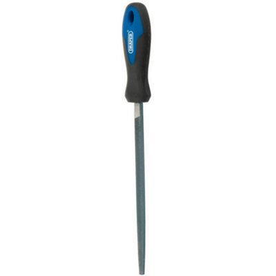 Draper Soft Grip Engineer's Square File and Handle, 200mm 44956
