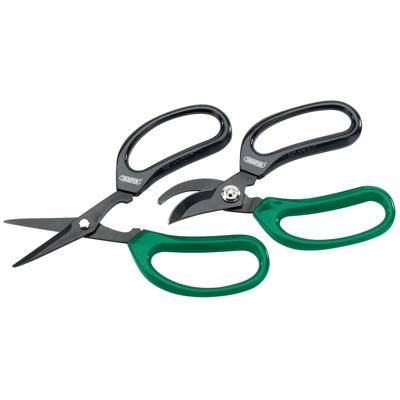 Draper Soft Grip Garden Scissor Set (2 Piece) 18299