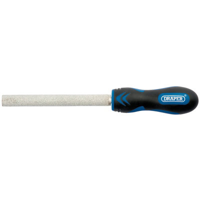 Draper Soft Grip Half Round Tiling File, 140mm 49421