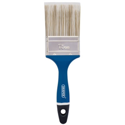 Draper Soft Grip Handle Paint-Brush, 75mm, 3" 82493