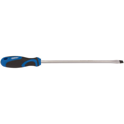 Draper Soft Grip Plain Slot Screwdriver, 9.5 x 250mm 48927