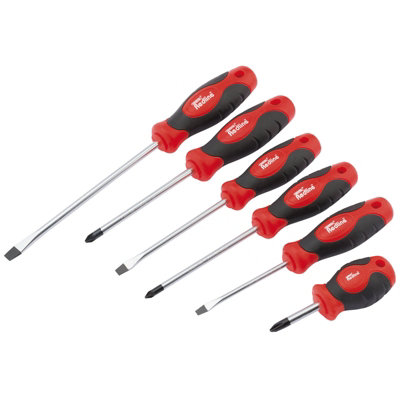 Draper Soft Grip Screwdriver Set (6 Piece) 68013