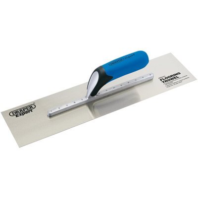 Draper Soft Grip Stainless Steel Plastering Trowel, 455mm 82149