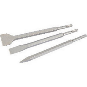 Draper Spring Caning Chisel (Pack of 3) Silver (220mm)