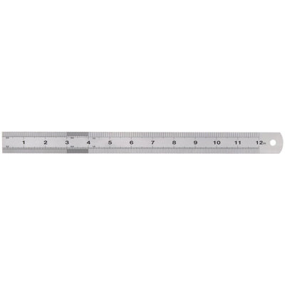 Draper Stainless Steel Rule, 300mm, 12" 22671