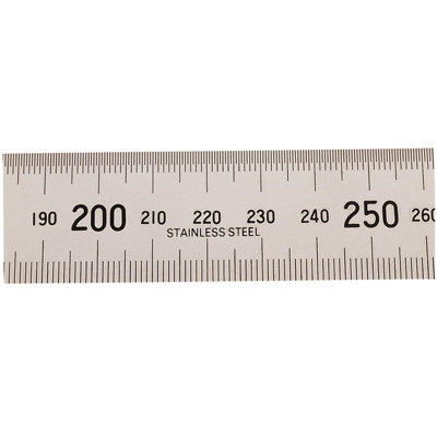 Draper Stainless Steel Rule, 600mm/24