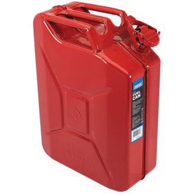Draper Steel Fuel Can, 20L, Red 07568