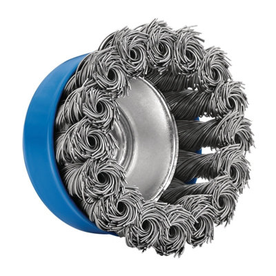 Draper  Steel Twist-Knot Wire Cup Brush, 65mm, M14 41447