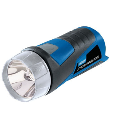 Draper Storm Force 10.8V Power Interchange LED Torch, 1W, 90 Lumens (Sold Bare) 02341