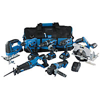 Draper Storm Force 20V 7 Machine Cordless Kit (12 Piece) 07025