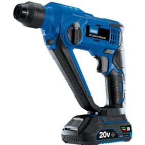 Cordless sds+ on sale drill b&q