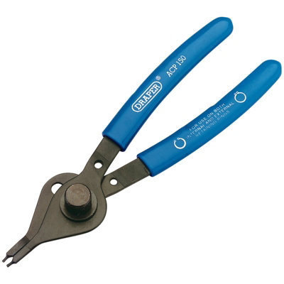 Draper Straight Nose Reversible Circlip Pliers 11929