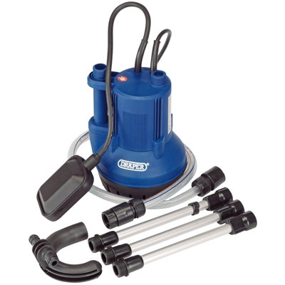 Draper Submersible Clean Water Butt Pump with Float Switch, 40L/min, 350W 36327
