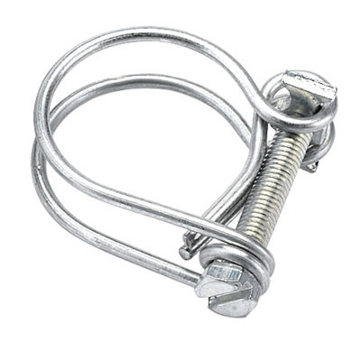 Draper Suction Hose Clamp, 25mm/1" (Pack of 2) 22598