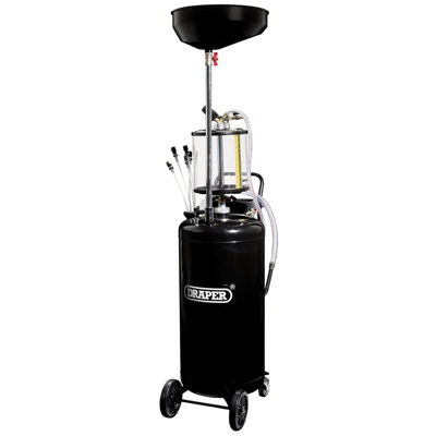 Draper Suction Oil Drainer with Chamber, 90L  13265