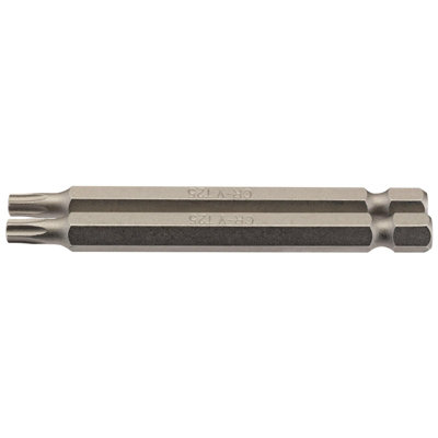Draper T25 1/4" Hex. Draper TX-STAR Insert Bit 75mm Long x 2 66849