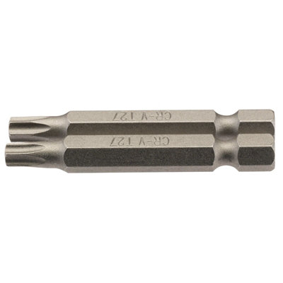 Draper T27 1/4" Hex. Draper TX-STAR Insert Bit 50mm Long x 2 66490