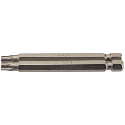 Draper T27 1/4" Hex. Draper TX-STAR Insert Bit 75mm Long x 2 66851