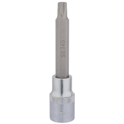 Draper T45 x 100mm 1/2" Square Drive Draper TX-STAR Socket Bit 16316