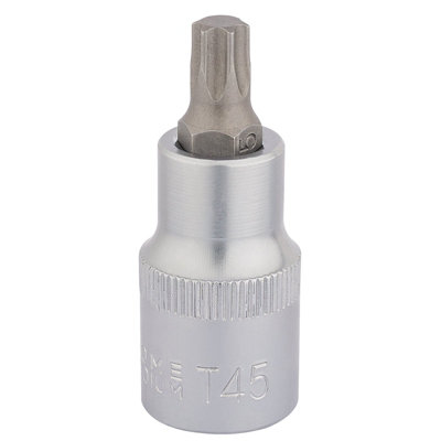 Draper T45 x 55mm 1/2" Square Drive Draper TX-STAR Socket Bit 16315