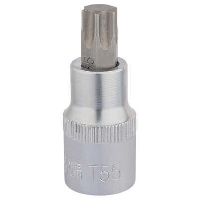 Draper T55 x 55mm 1/2" Square Drive Draper TX-STAR Socket Bit 16319