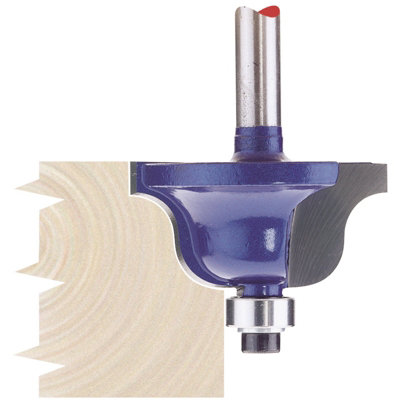 Draper TCT Router Bit, 1/4