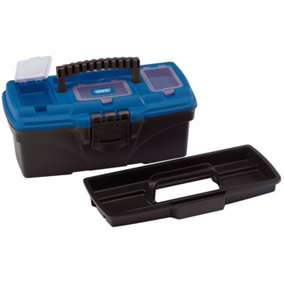Draper  Tool/Organiser Box with Tote Tray, 320mm 53875